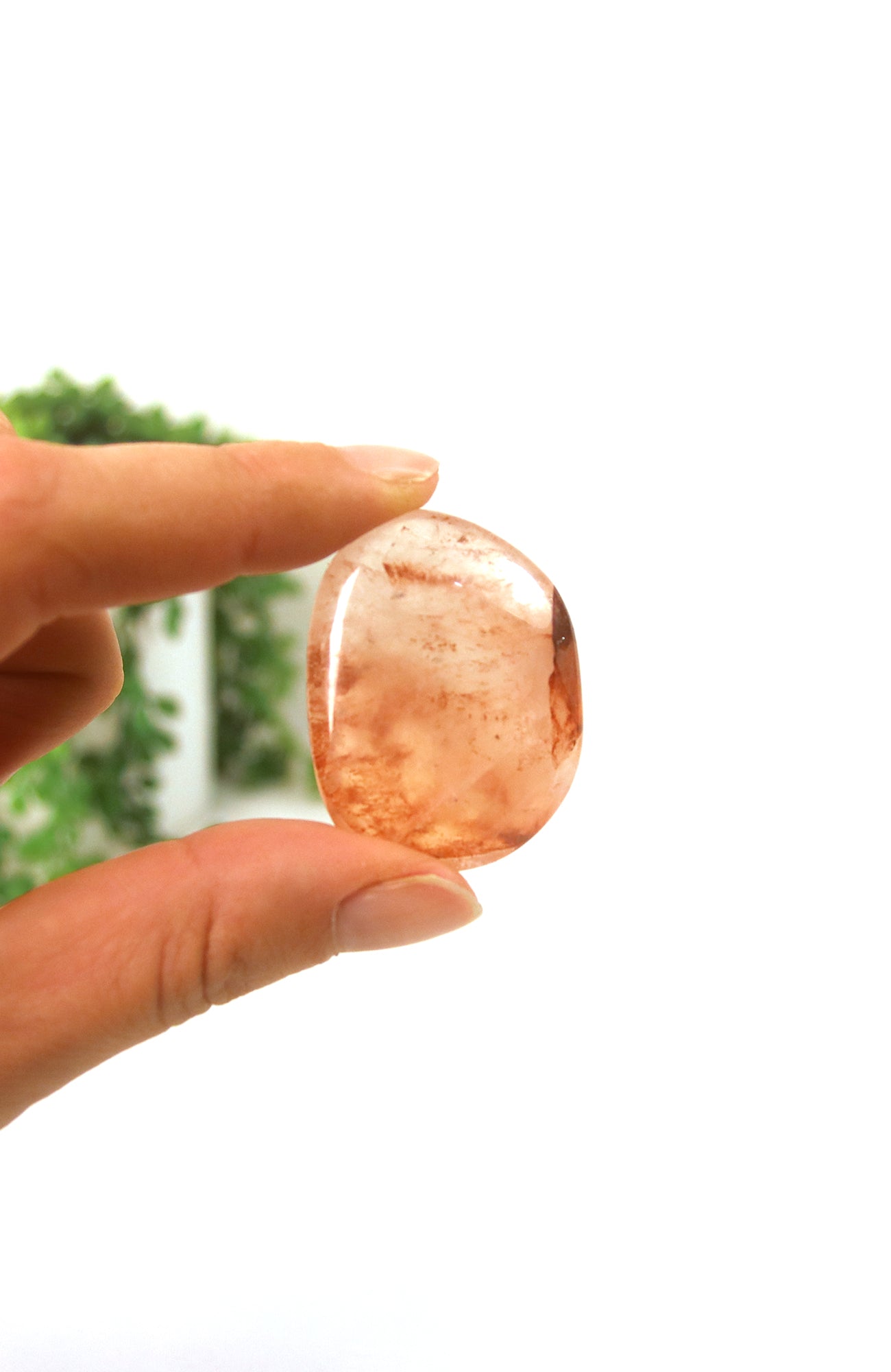 Lithium Quartz Palm Stone